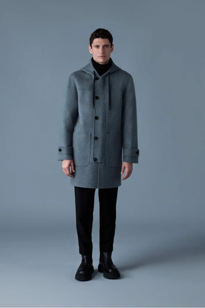 JOSHUA Double-Face Wool Long Coat