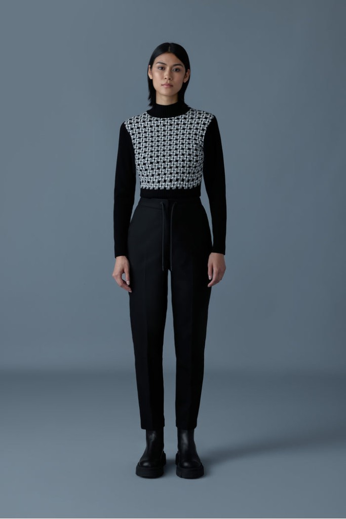 NIDYA Wool half-lined pants